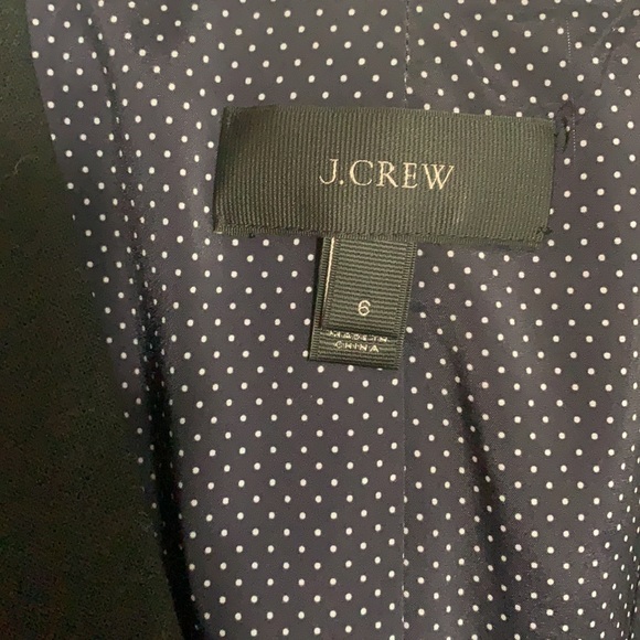 J. Crew Wool-Blend Blazer- BLACK - Picture 2 of 3
